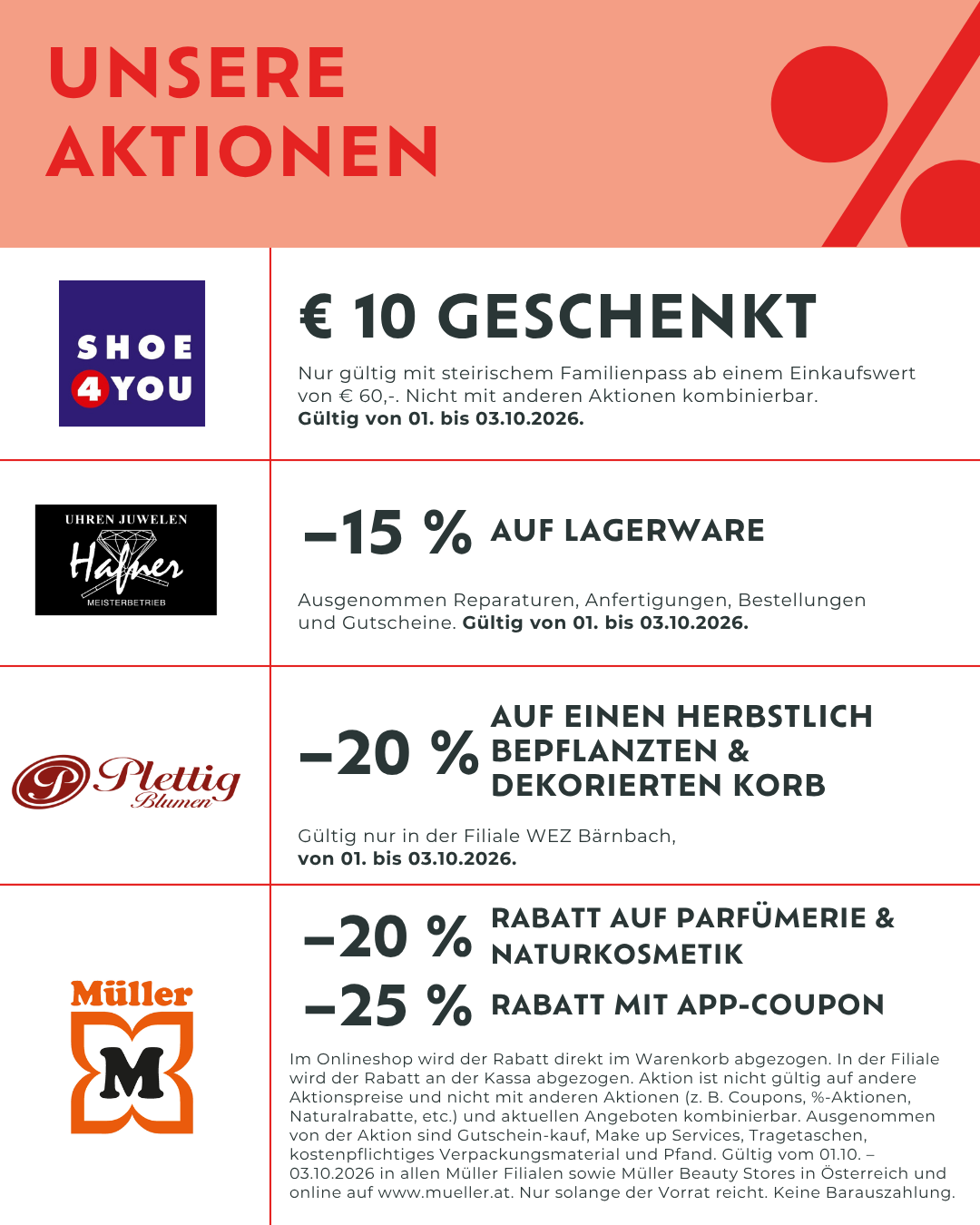 HERBSTFEST IM WEZ