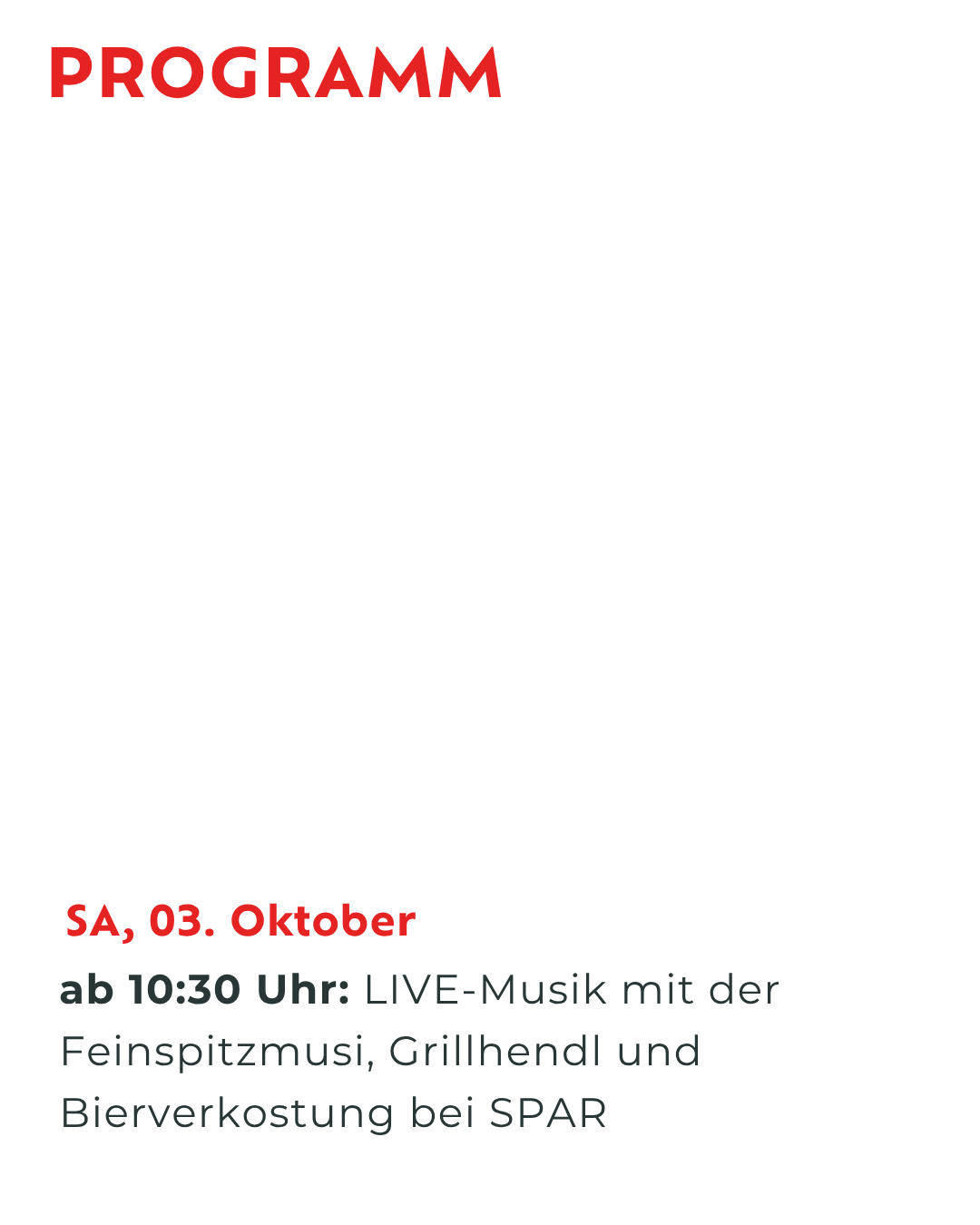 HERBSTFEST IM WEZ